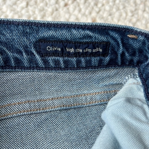 Citizens of Humanity Olivia High Rise Slim Ankle Jean 26 - Picture 9 of 11